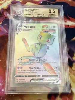 2021 Pokemon Mew VMAX SGR Card 9.5 Gem Mint Beckett Graded - Image 1