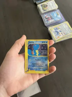 Squirtle 132/165 Reverse Holo Expedition Base Set Pokemon Card - Image 1