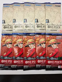 BANDAI One Piece Card Game TCG 10 pack set Set of 2 types【EB-02】【OP-13】 - Image 1