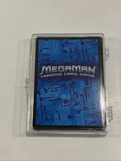 MegaMan NT Warrior CCG 10 Card Lot TCG 2004 Decipher Mega Man With Plastic Case! - Image 2