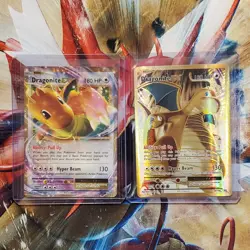 Dragonite EX Full Art + Dragonite EX Regular - Pokemon Cards - Lot #193 - Image 1