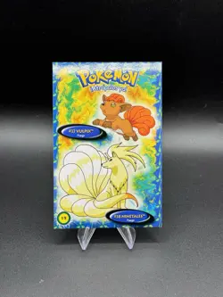 Pokemon Vulpix Ninetales 2000 Vintage Post Card 19 Navarrete Peru Us Seller - Image 1