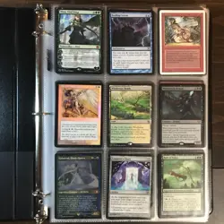 360 CARD BINDER COLLECTION- Magic the Gathering Vintage Mythic Rare Foil MTG TCG - Image 1