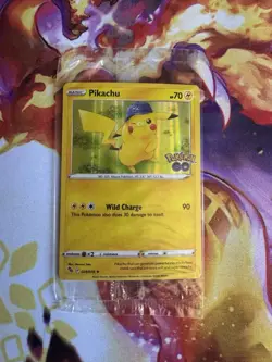 SEALED Pikachu 028/078 Pokemon GO Holo Rare Trading Card TCG - Image 1
