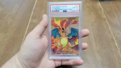 Charizard Pokemon 2000 Topps TV Animation Clear Cards English #PC3 PSA 10 - Image 1