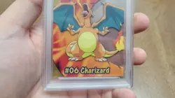 Charizard Pokemon 2000 Topps TV Animation Clear Cards English #PC3 PSA 10 - Image 3