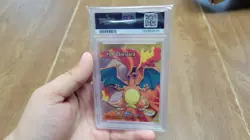 Charizard Pokemon 2000 Topps TV Animation Clear Cards English #PC3 PSA 10 - Image 4