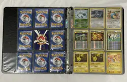 WOTC-EX-HGSS POKEMON CARD COLLECTION LOT : HOLO/REVERSE/EX/X/Rare/E Card Binder - Image 3