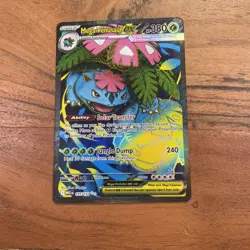 Mega Venusaur EX 155/132 Mega Evolution ENGLISH Pokemon Card NM In Protector - Image 1