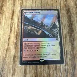 Spectator Seating #427 (Foil) (NM) Commander Masters CMM Magic MTG Pack Fresh - Image 1