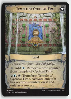 MTG - Ojer Pakpatiq, Deepest Epoch (Showcase) M The Lost Caverns of Ixalan 315 L - Image 2