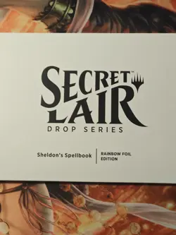 Sheldon's Spellbook - Rainbow Foil Edition - Secret Lair Drop Series -sealed - Image 1
