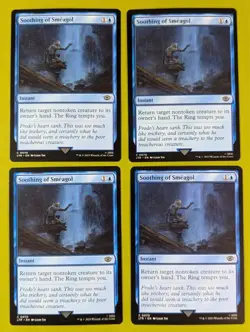 Soothing of Smeagol x4 The Lord of the Rings: Tales of Middle-Earth 4x MTG - Image 1
