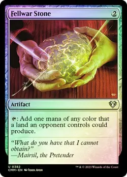 Fellwar Stone FOIL - 0382 - Uncommon - Commander Masters CMM MTG - Image 1