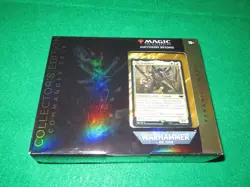 MTG WARHAMMER 40K TYRANID SWARM COLLECTORS EDITION COMMANDER DECK + 3 ITEMS NEW - Image 2