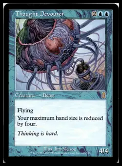 Thought Devourer Odyssey Magic the Gathering MTG Lightly played - Image 1
