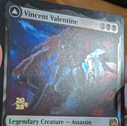Vincent Valentine - Pre-release Foil Stamped Promo - Final Fantasy MTG - Image 3