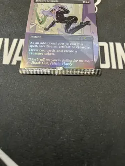 Crimped Misprint Foil Secret Lair Deadly Dispute x1 Magic Cards MTG Spider-Man - Image 2