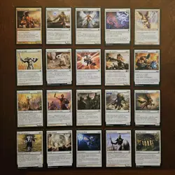 Custom EDH Commander Deck MtG Magic Gathering Anax And Cymede Heroic Go Wide WR - Image 2