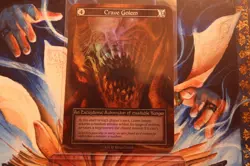 Crave Golem Exceptional Alpha Foil Sorcery Contested Realm - Image 1