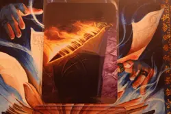 Flaming Sword Exceptional Alpha Foil Sorcery Contested Realm - Image 2