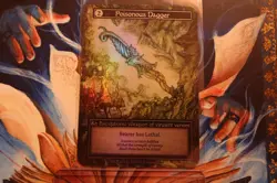 Poisonous Dagger Exceptional Alpha Foil Sorcery Contested Realm - Image 1