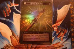 Spear of Destiny Unique Alpha Foil Sorcery Contested Realm - Image 1