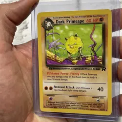 Pokemon TCG - Dark Primeape 43/82 Team Rocket Regular Unlimited NM Uncommon WOTC - Image 2