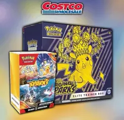 Pokemon Scarlet and Violet Surging Sparks ETB & Booster Bundle (Costco 2-pack) - Image 5