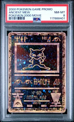 2000 Pokemon Game Promo Ancient Mew Pokemon 2000 Movie PSA 8 NM-MT!! - Image 1