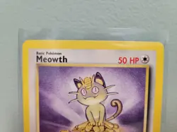Pokemon TCG Meowth 56/64 Jungle Edition Unlimited Near MINT - Image 2