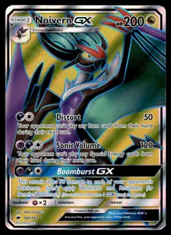 Pokemon TCG Noivern-GX Sun & Moon - Burning Shadows #141 Stage 1/Rare Ultra - Image 1