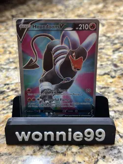 2020 Pokemon SWSH Darkness Ablaze Houndoom V #178/189 - Image 1