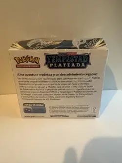 *TEAR IN SEAL* POKEMON SPANISH SWORD & SHIELD SILVER TEMPEST SEALED BOOSTER BOX - Image 5