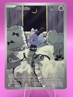 Pokemon TCG Gothiita 124/086 White Flare Holo Rare English Near Mint - Image 1