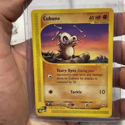 Cubone 72/147 Aquapolis e-Series 2002 NM/MT Pokemon Nintendo Vintage Vtg Common - Image 1