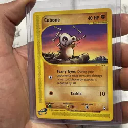 Cubone 72/147 Aquapolis e-Series 2002 NM/MT Pokemon Nintendo Vintage Vtg Common - Image 2