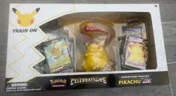 OPENED READ** - Pokemon TCG Celebrations Premium Figure Collection Pikachu Vmax 820650809408 - Image 1