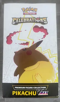 OPENED READ** - Pokemon TCG Celebrations Premium Figure Collection Pikachu Vmax 820650809408 - Image 4