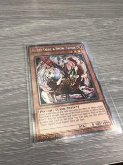 Yu-Gi-Oh! Ghost Ogre & Snow Rabbit RA02-EN009 Platinum Secret 1st Edition NM - Image 1