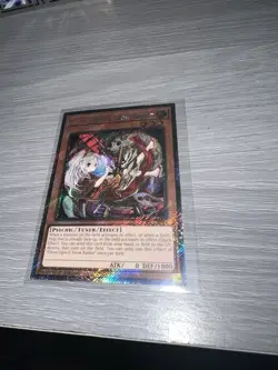 Yu-Gi-Oh! Ghost Ogre & Snow Rabbit RA02-EN009 Platinum Secret 1st Edition NM - Image 3