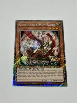 Yu-Gi-Oh! TCG - Ghost Ogre & Snow Rabbit RA02-EN009 - Platinum Secret Rare - Image 1
