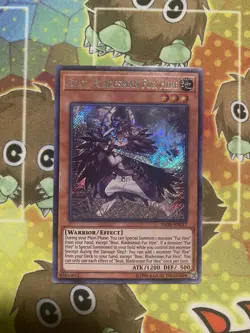 1x Yu-Gi-Oh! Beat, Bladesman Fur Hire - DASA-EN017 - SecretRare - NM - Unlimited - Image 1