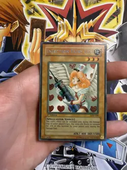 Yugioh Injection Fairy Lily LOD-100 1st Edition Near Mint FADED - Image 1