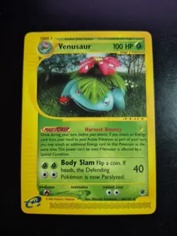 Venusaur 68/165 Expedition E-Reader Rare Pokemon Card LP - Image 1