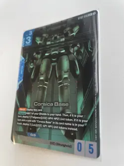 Corsica Base Alternate Art Foil - ST02-016 C+ NM - Gundam TCG Card Game - Image 2
