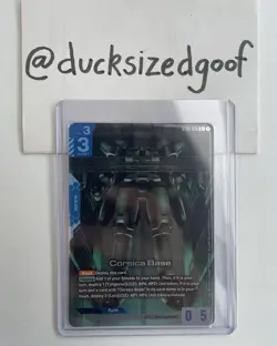 Corsica Base Alternate Art Foil - ST02-016 C+ NM - Gundam TCG Card Game - Image 4