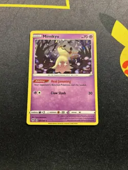Mimikyu 081/189 NM Cosmos Holo -Promo Pokemon Card- Darkness Ablaze (5q) - Image 1