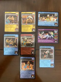 WWE Raw Deal Cards Dude Love Set - Image 1