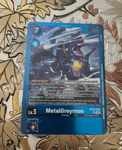 Digimon Card Game MetalGreymon BT10-024 SR Event Pack Alt Art Promo AUC - Image 1